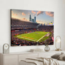 Chicago Bears Soldiers Field Wall Art Canvas Print – Framed