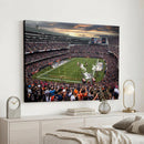 Chicago Bears Soldiers Field Wall Art Canvas Print – Framed