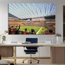 Cleveland Browns Stadium Wall Art Canvas Print – Framed NFL