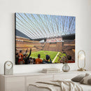 Cleveland Browns Stadium Wall Art Canvas Print – Framed NFL
