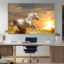 Galloping Horse Wall Art Canvas Print – Power Speed Freedom by MyGreatCanvas | Canvas Wall Art Prints | Photo Prints & Wall Decor