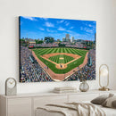 Wrigley Field Baseball Stadium Canvas Wall Art – Packed