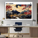 Yayoi Kusama Inspired Japanese Art Canvas Print – Framed by MyGreatCanvas | Canvas Wall Art Prints | Photo Prints & Wall Decor