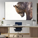 Grizzly Bear Canvas Wall Art Print – Framed Wildlife Nature by MyGreatCanvas | Canvas Wall Art Prints | Photo Prints & Wall Decor