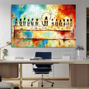Abstract Last Supper Wall Art – Apostles Canvas Print by MyGreatCanvas | Canvas Wall Art Prints | Photo Prints & Wall Decor
