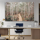 Forest Dirt Road Wall Art Canvas Print, Scenic Woodland by MyGreatCanvas | Canvas Wall Art Prints | Photo Prints & Wall Decor