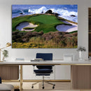 California Pebble Beach Golf Links Wall Art Canvas Print – by MyGreatCanvas | Canvas Wall Art Prints | Photo Prints & Wall Decor