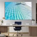 Tropical Ocean Beach Wall Art Canvas Print – Aerial Coastal by MyGreatCanvas | Canvas Wall Art Prints | Photo Prints & Wall Decor