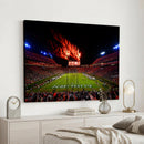 Jordan-Hare Football Stadium Wall Art Canvas Print, Football