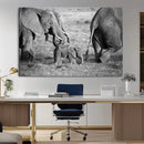 Wild Elephant Wall Art Canvas Print by MyGreatCanvas | Canvas Wall Art Prints | Photo Prints & Wall Decor