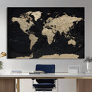 World Map Wall Art Print – Detailed Map of the World Wall by MyGreatCanvas | Canvas Wall Art Prints | Photo Prints & Wall Decor
