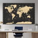World Map Canvas Print – Detailed Map of the World Wall Art by MyGreatCanvas | Canvas Wall Art Prints | Photo Prints & Wall Decor