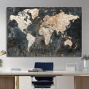 World Map Canvas Print – Detailed Map of the World Wall Art by MyGreatCanvas | Canvas Wall Art Prints | Photo Prints & Wall Decor
