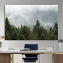 Misty Mountain Forest Wall Art Canvas Print by MyGreatCanvas | Canvas Wall Art Prints | Photo Prints & Wall Decor
