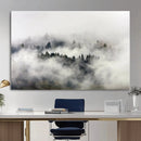 Foggy Forest Wall Art Canvas Print, Misty Pine Tree by MyGreatCanvas | Canvas Wall Art Prints | Photo Prints & Wall Decor