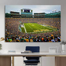 Green Bay Packers Stadium Wall Art Canvas Print, Lambeau by MyGreatCanvas | Canvas Wall Art Prints | Photo Prints & Wall Decor