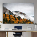 Autumn Forest Wall Art Canvas Print, Foggy Mountain by MyGreatCanvas | Canvas Wall Art Prints | Photo Prints & Wall Decor
