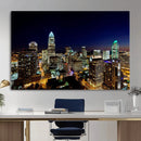 Atlanta Skyline Wall Art Canvas Print – Modern Cityscape by MyGreatCanvas | Canvas Wall Art Prints | Photo Prints & Wall Decor