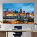 Baltimore Skyline Wall Art Canvas Print, Baltimore Downtown by MyGreatCanvas | Canvas Wall Art Prints | Photo Prints & Wall Decor