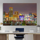 Baltimore Skyline Wall Art Canvas Print, Baltimore Downtown by MyGreatCanvas | Canvas Wall Art Prints | Photo Prints & Wall Decor