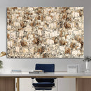 Farmhouse Animals Print - Abstract Farm Animal Drawing by MyGreatCanvas | Canvas Wall Art Prints | Photo Prints & Wall Decor