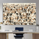 American Elk Wall Art Canvas Print - Abstract Deer Animal by MyGreatCanvas | Canvas Wall Art Prints | Photo Prints & Wall Decor