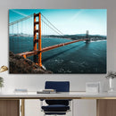 Golden Gate Bridge Wall Art Canvas Print – San Francisco by MyGreatCanvas | Canvas Wall Art Prints | Photo Prints & Wall Decor
