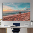 Pastel Beach Wall Art Canvas Print – Soft Coastal by MyGreatCanvas | Canvas Wall Art Prints | Photo Prints & Wall Decor