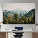 Mountain Forest Wall Art Canvas Print, Alpine Landscape by MyGreatCanvas | Canvas Wall Art Prints | Photo Prints & Wall Decor