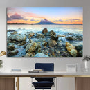 Mayon Volcano Seascape Wall Art Canvas Print, Tropical Ocean by MyGreatCanvas | Canvas Wall Art Prints | Photo Prints & Wall Decor
