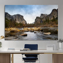 Yosemite Valley Mountain Landscape Wall Art Canvas Print, by MyGreatCanvas | Canvas Wall Art Prints | Photo Prints & Wall Decor