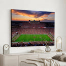 Oklahoma Sooners Stadium Wall Art Canvas Print, College