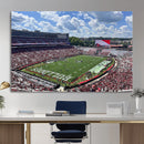 Georgia Bulldogs Stadium Wall Art Canvas Print, Sanford by MyGreatCanvas | Canvas Wall Art Prints | Photo Prints & Wall Decor