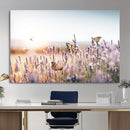 Lavender Field Wall Art Canvas Print, Butterfly Floral by MyGreatCanvas | Canvas Wall Art Prints | Photo Prints & Wall Decor