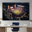 Oklahoma Memorial Stadium - Gaylord Memorial Stadium Wall by MyGreatCanvas | Canvas Wall Art Prints | Photo Prints & Wall Decor
