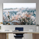 Frosted Fern Wall Art Canvas Print, Soft Winter Botanical by MyGreatCanvas | Canvas Wall Art Prints | Photo Prints & Wall Decor