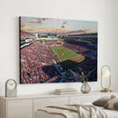 Ole Miss Rebels Vaught Hemingway Stadium Wall Art Canvas