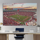 Donald W. Reynolds Razorback Stadium Wall Art Canvas Print – by MyGreatCanvas | Canvas Wall Art Prints | Photo Prints & Wall Decor
