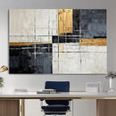 Gold Abstract Wall Art Canvas Print, Modern Luxury Geometric by MyGreatCanvas | Canvas Wall Art Prints | Photo Prints & Wall Decor