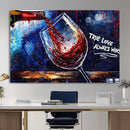 Red Wine Splash Abstract Wall Art Canvas Print, Modern Wine by MyGreatCanvas | Canvas Wall Art Prints | Photo Prints & Wall Decor