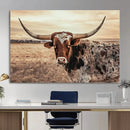 Texas Longhorn Wall Art Canvas Print – Western Cattle Ranch by MyGreatCanvas | Canvas Wall Art Prints | Photo Prints & Wall Decor