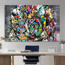 Abstract Graffiti Collage Street Art Wall Art Canvas Print by MyGreatCanvas | Canvas Wall Art Prints | Photo Prints & Wall Decor