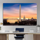 Washington DC Skyline Wall Art Canvas Print – Lincoln by MyGreatCanvas | Canvas Wall Art Prints | Photo Prints & Wall Decor