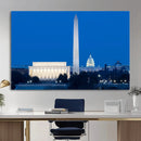 Washington DC Skyline Wall Art Canvas Print – Lincoln by MyGreatCanvas | Canvas Wall Art Prints | Photo Prints & Wall Decor