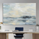 Abstract Coastal Landscape Wall Art Canvas Print – Soft Blue by MyGreatCanvas | Canvas Wall Art Prints | Photo Prints & Wall Decor