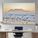 Seagulls Over Ocean Wall Art Canvas Print – Coastal Beach by MyGreatCanvas | Canvas Wall Art Prints | Photo Prints & Wall Decor