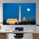 Washington DC Skyline Wall Art Canvas Print – Lincoln by MyGreatCanvas | Canvas Wall Art Prints | Photo Prints & Wall Decor