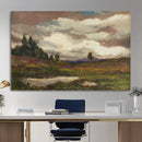 Gustav Macoun Heathland Canvas Print, Czech Landscape Oil by MyGreatCanvas | Canvas Wall Art Prints | Photo Prints & Wall Decor
