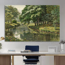 Forest Stream Canvas Wall Art, Peder Monsted A Forest Stream by MyGreatCanvas | Canvas Wall Art Prints | Photo Prints & Wall Decor