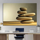 Zen Stone Wall Art Canvas Print, Balanced Rock Stack Framed by MyGreatCanvas | Canvas Wall Art Prints | Photo Prints & Wall Decor